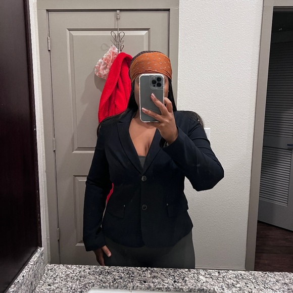 Calvin Klein Fitted Blazer - Picture 1 of 7